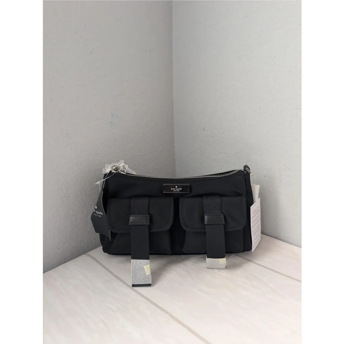 Kate Spade KN673 Carter Ksnyl Cargo Crossbody Bag In Aventurine