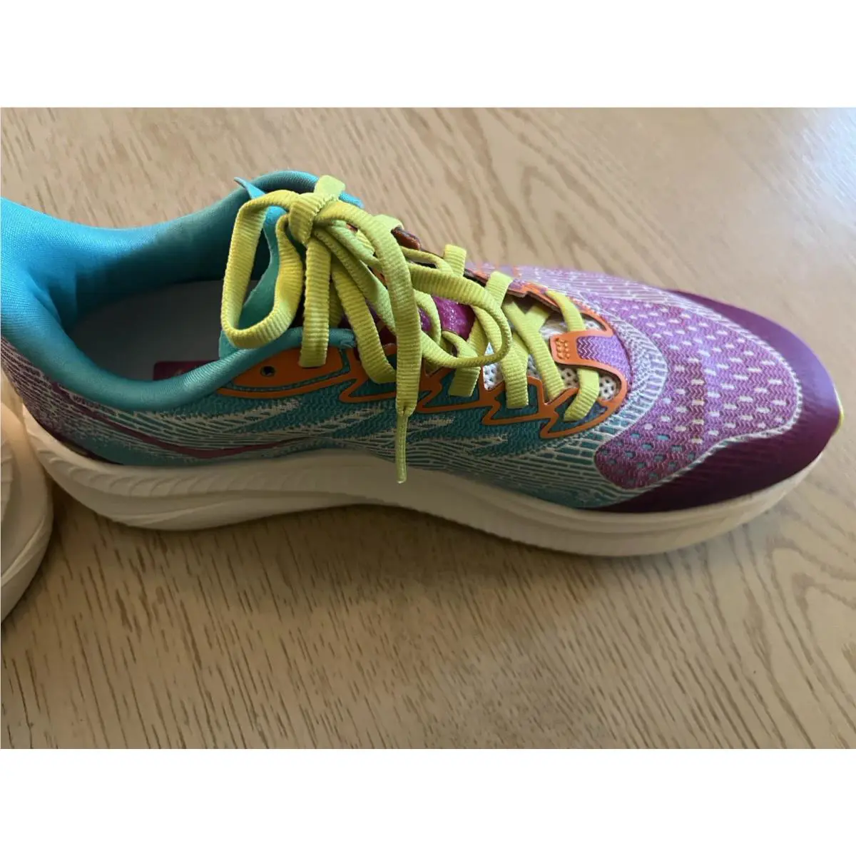 Hoka shoes - Hoka One One Mach - One One Mach - purple, orange, and teal (UPC: 197634456324) 6