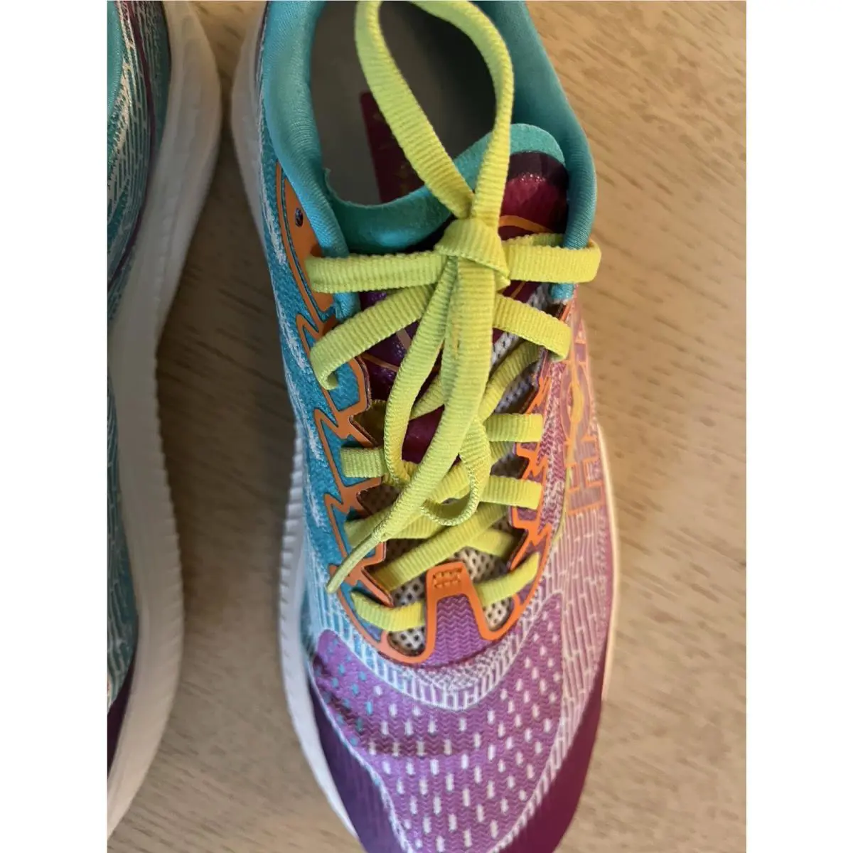 Hoka shoes - Hoka One One Mach - One One Mach - purple, orange, and teal (UPC: 197634456324) 7