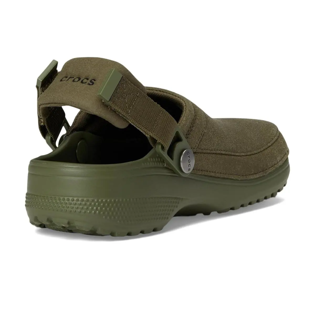 Crocs shoes - Army Green Suede 3
