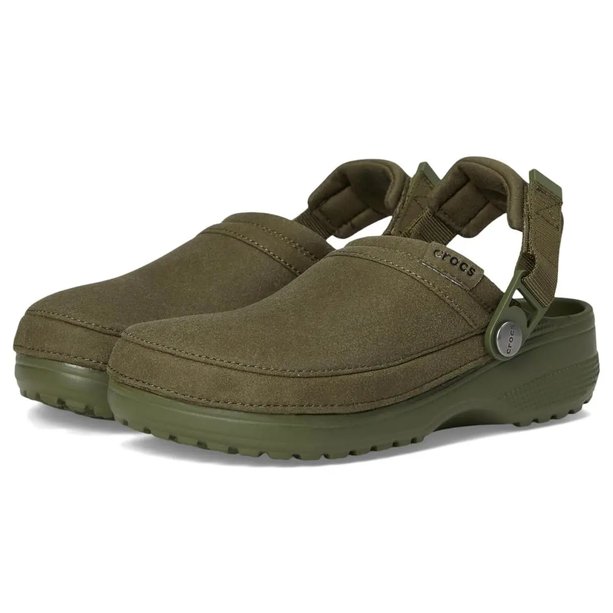 Crocs shoes - Army Green Suede 6