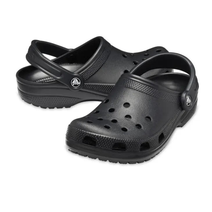 Crocs Classic Clog Casual Slip-on Sleeper Slide Unisex sz 3-5 Shoes Black