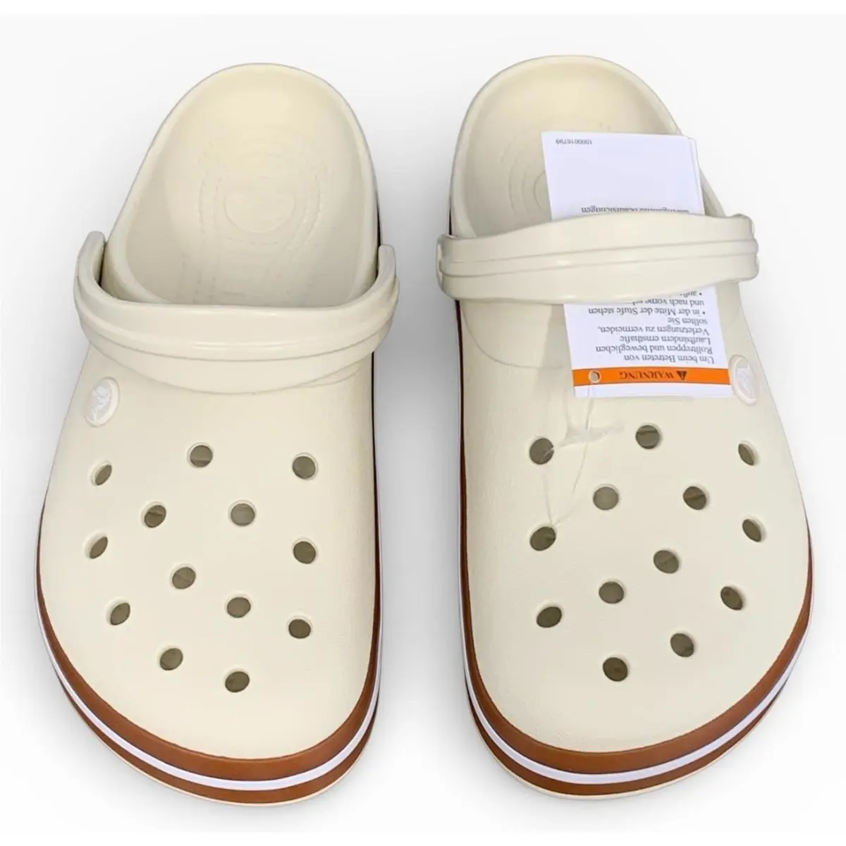 Crocs shoes - Crocs Crocband - Crocband - 212756-2MD - White (UPC: 198445373015) 6