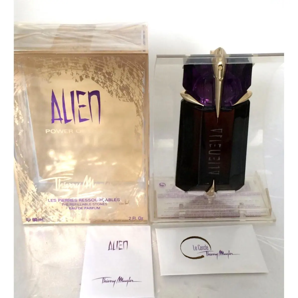 Alien Thierry  Perfume Women Power Of Gold Refillabl Stone 2 oz Edp Spray by Mugler