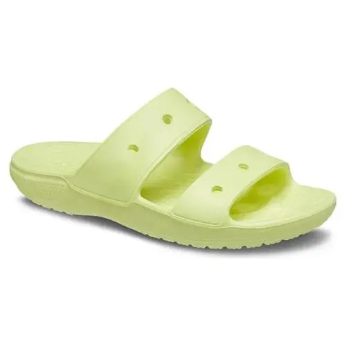 Crocs Classic Cozy Casual Slip Sandal Sleeper Slide Unisex 7/9 Shoes Yellow