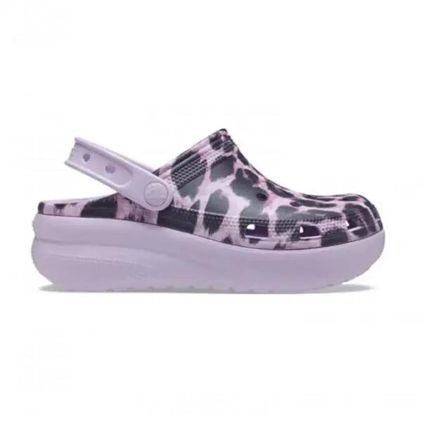 Crocs shoes - Purple/Leopard -U17- 207838-90L 2
