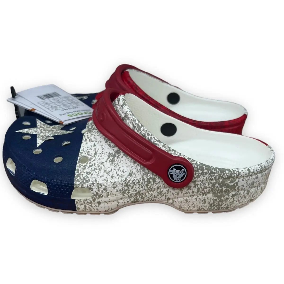 Crocs shoes - Crocs Texas Flag - Texas Flag - Multicolor (UPC: 191448520769) 0