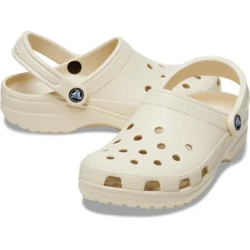 Crocs Classic Clog Casual Slip-on Sandal Sleeper Slide Men SZ 10 Shoes Beige