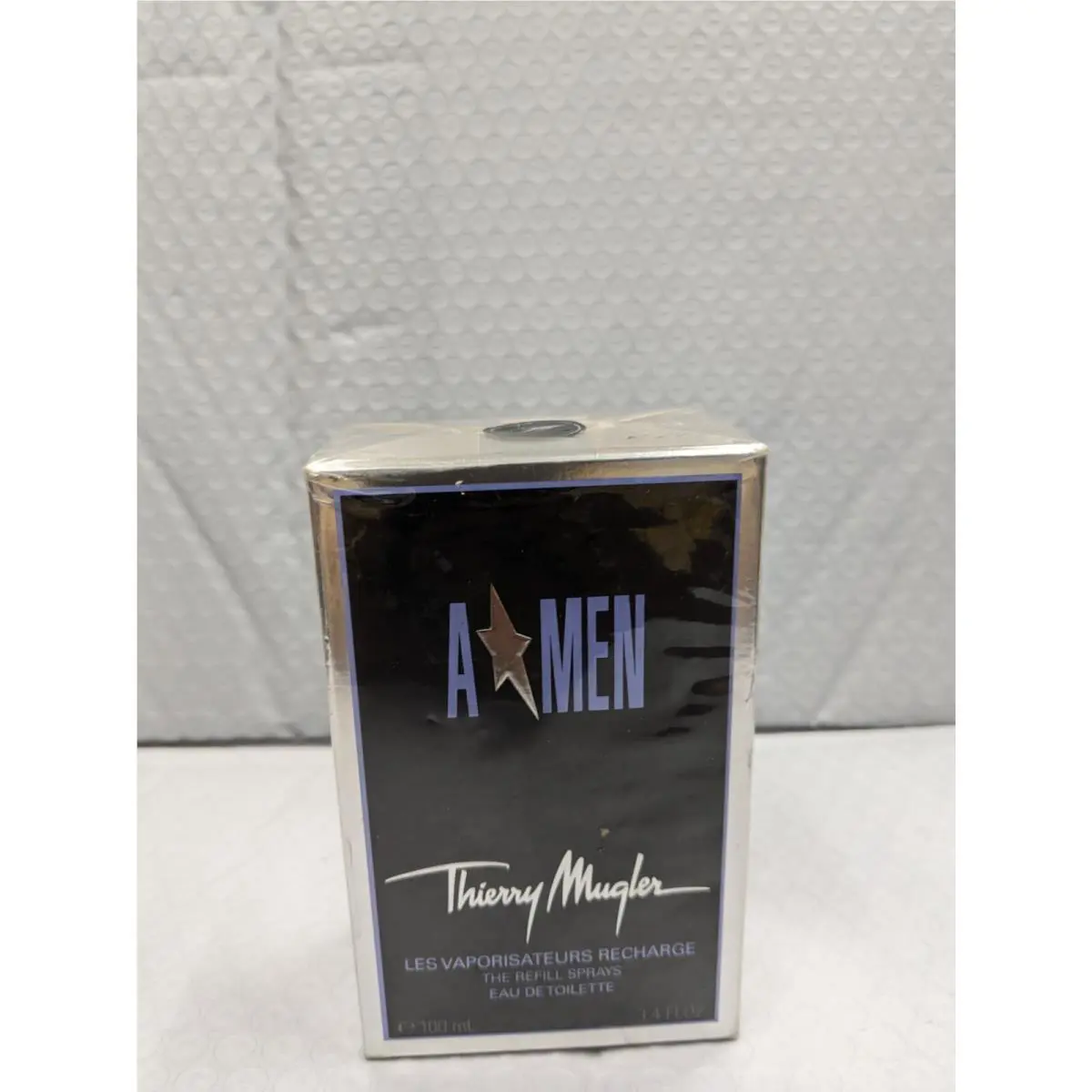 A Men By Thierry  For Men 3.4oz/ 100 ml Edt Refill Spray Old Formulation by Mugler