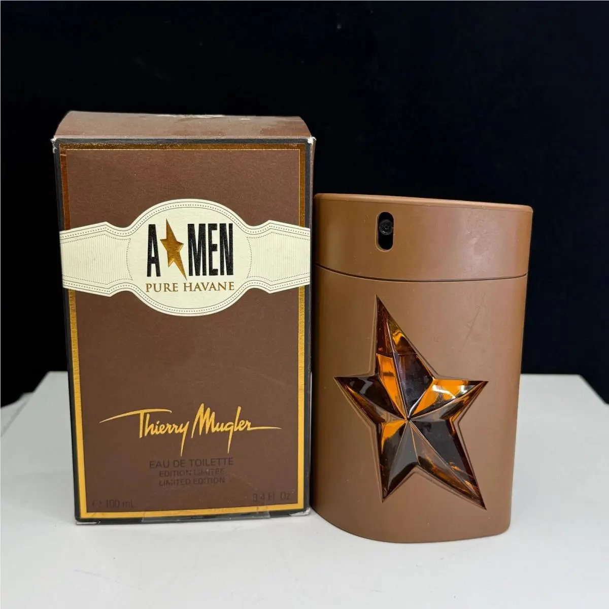 A Men Pure Havane Thierry  Eau De Toilette Cologne Men 3.4oz 100ml Box by Mugler