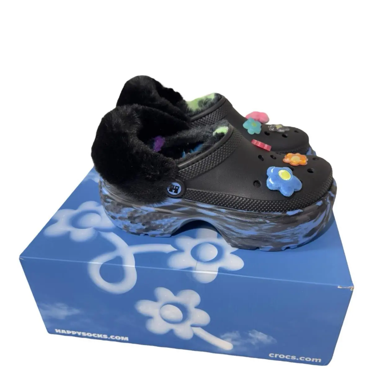 Crocs shoes - Flowers - Flowers - Black 5