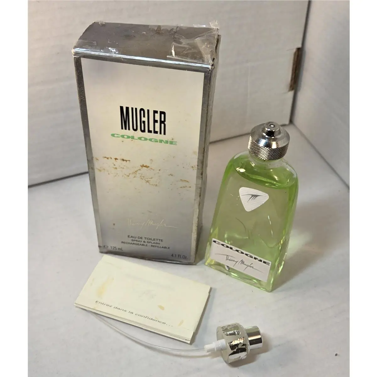 Cologne by Thierry  Edt Spray Splash 4.1 oz/125 ml-3NEW-Free S H by Mugler