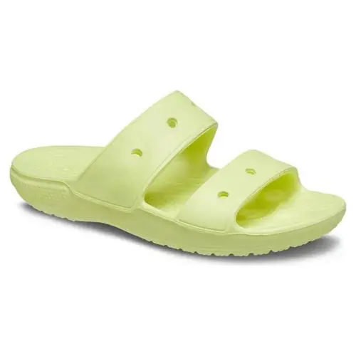 Crocs Classic Cozy Casual Slip Sandal Sleeper Slide Unisex 8/10 Shoes Yellow NU