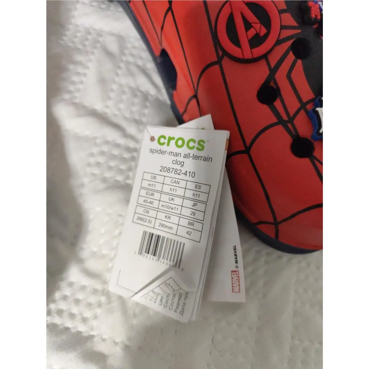 Crocs shoes - Crocs Classic Clog - Classic Clog - 211408-90H - Red/Blue/Black 3