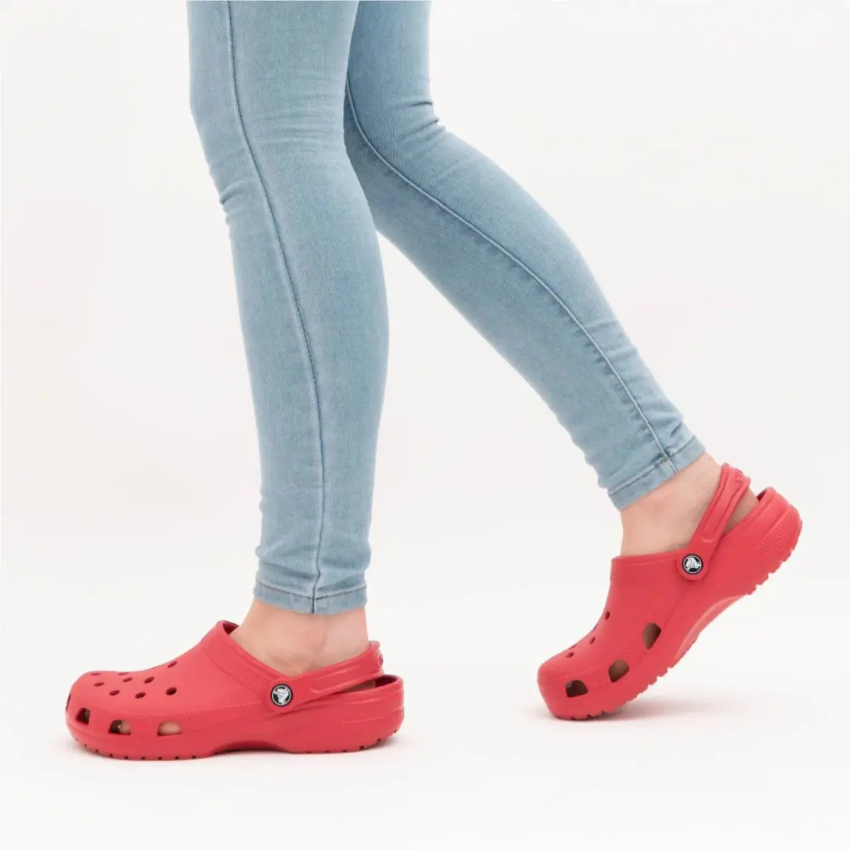 Crocs Classic Clog Casual Slip-on Sandal Sleeper Slide Unisex 5/7 Shoes Red/