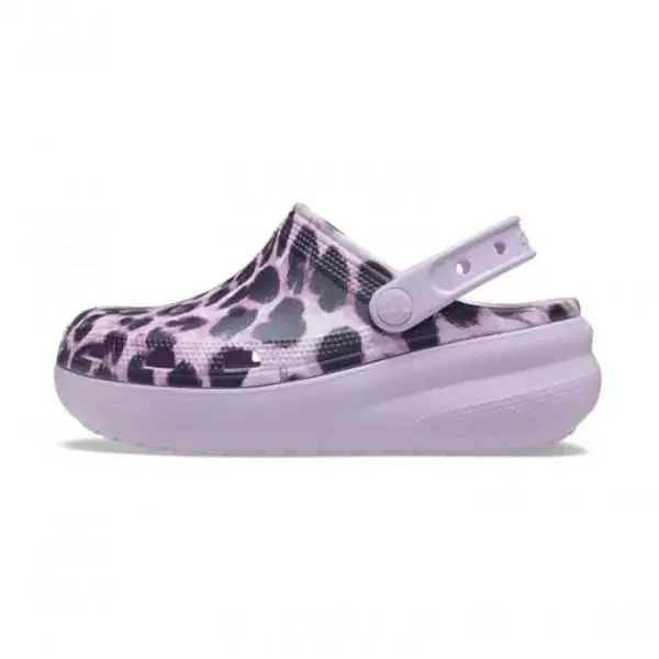 Crocs shoes - Purple/Leopard -U17- 207838-90L 1