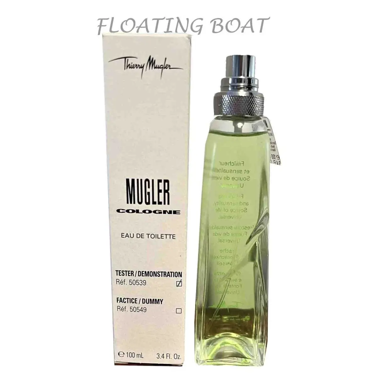 Cologne by Thierry  Eau De Toilette Spray 3.4oz/100ml Tester by Mugler