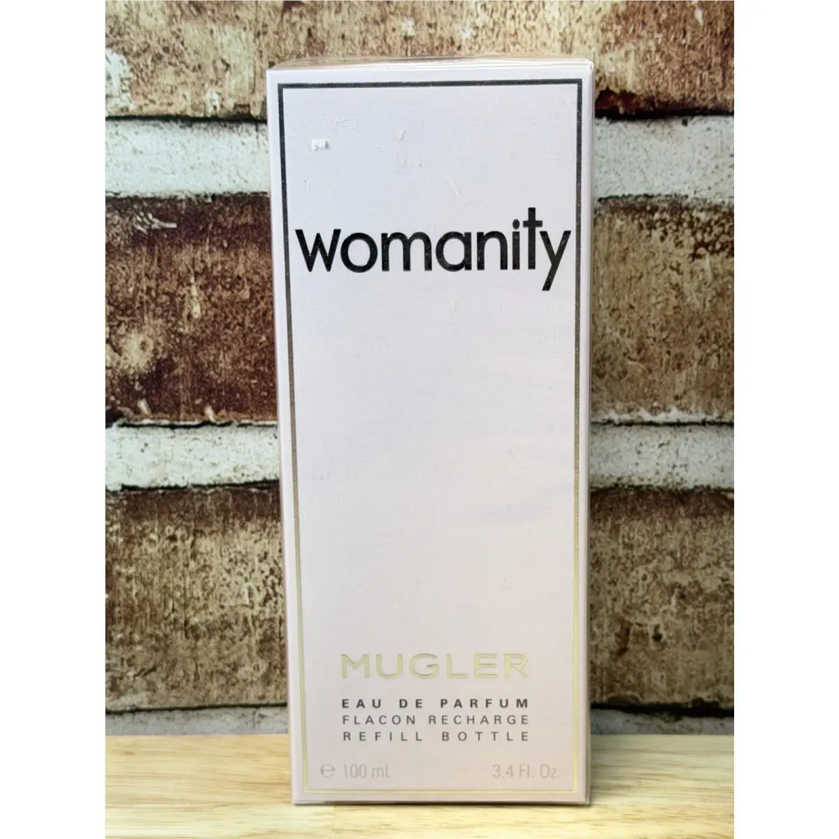 Womanity Thierry  Eau de Parfum Recharge Refill 3.4oz 100ml by Mugler