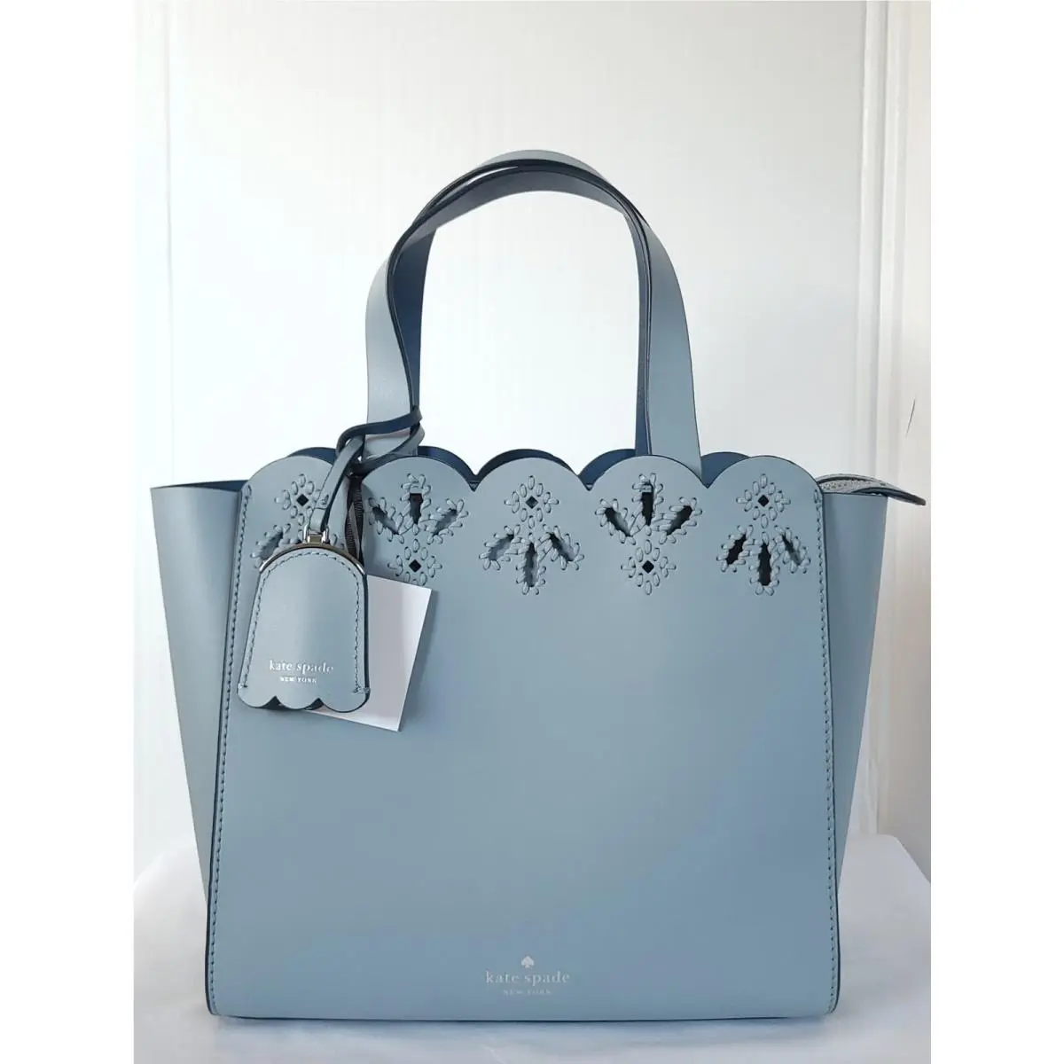 Kate Spade Mini Mina Magnolia Street Eyelet in Bluedawn/constellation Blue