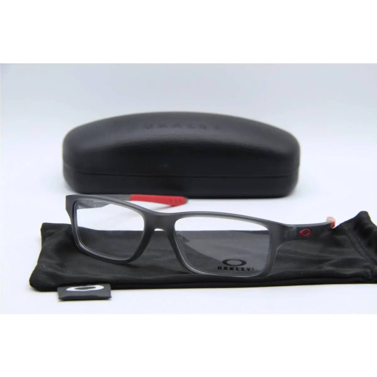 Oakley OY8002-0349 Crosslink XS Grey Smoke Case Eyeglasses 49-14