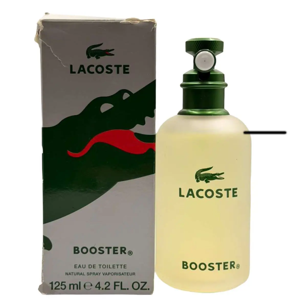 Lacoste Booster Cologne by Lacoste 4.2 oz / 125 ml Edt For Men Vintage