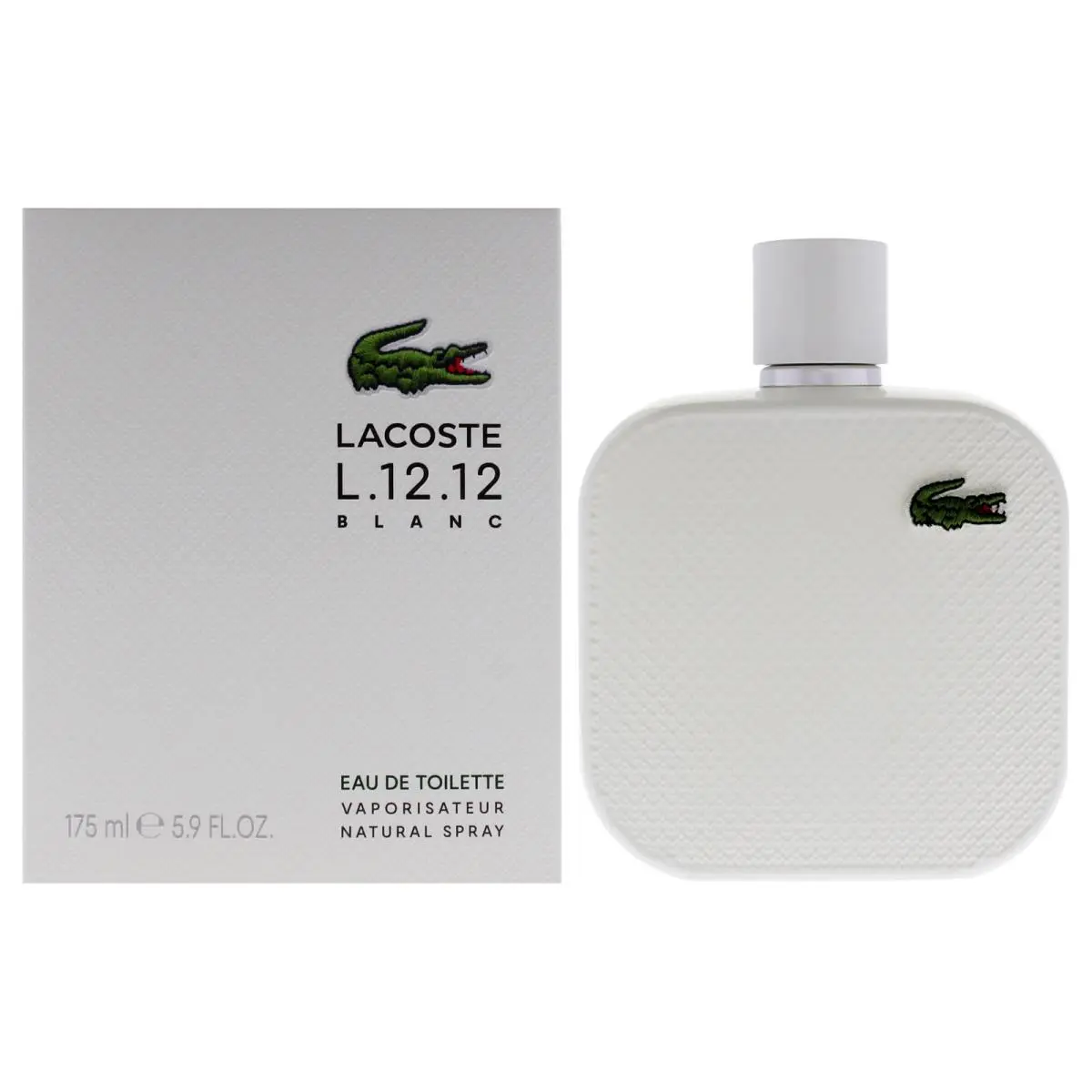 Eau De  L.12.12 Blanc  For Men - 5.9 oz Edt Spray by Lacoste