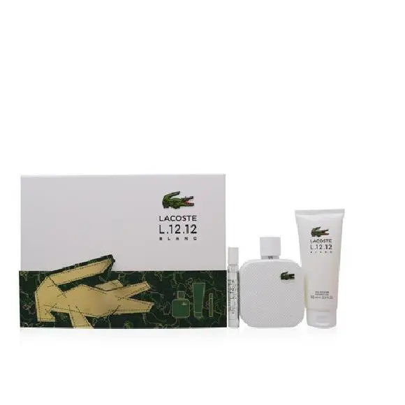CS L 12.12 Blanc by Lacoste Gift Set For Men