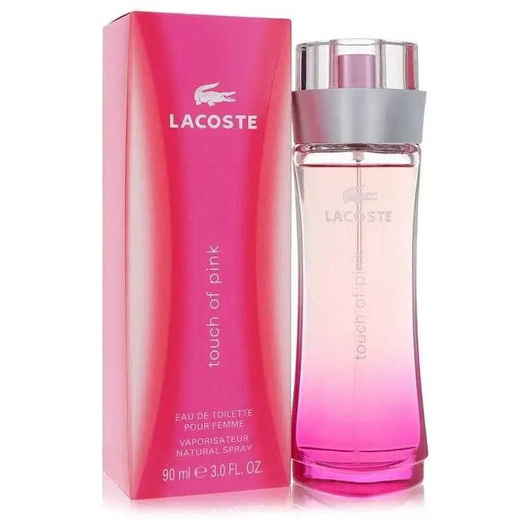Touch of Pink by Lacoste Eau De Toilette Spray 3 oz 90 ml Women`s