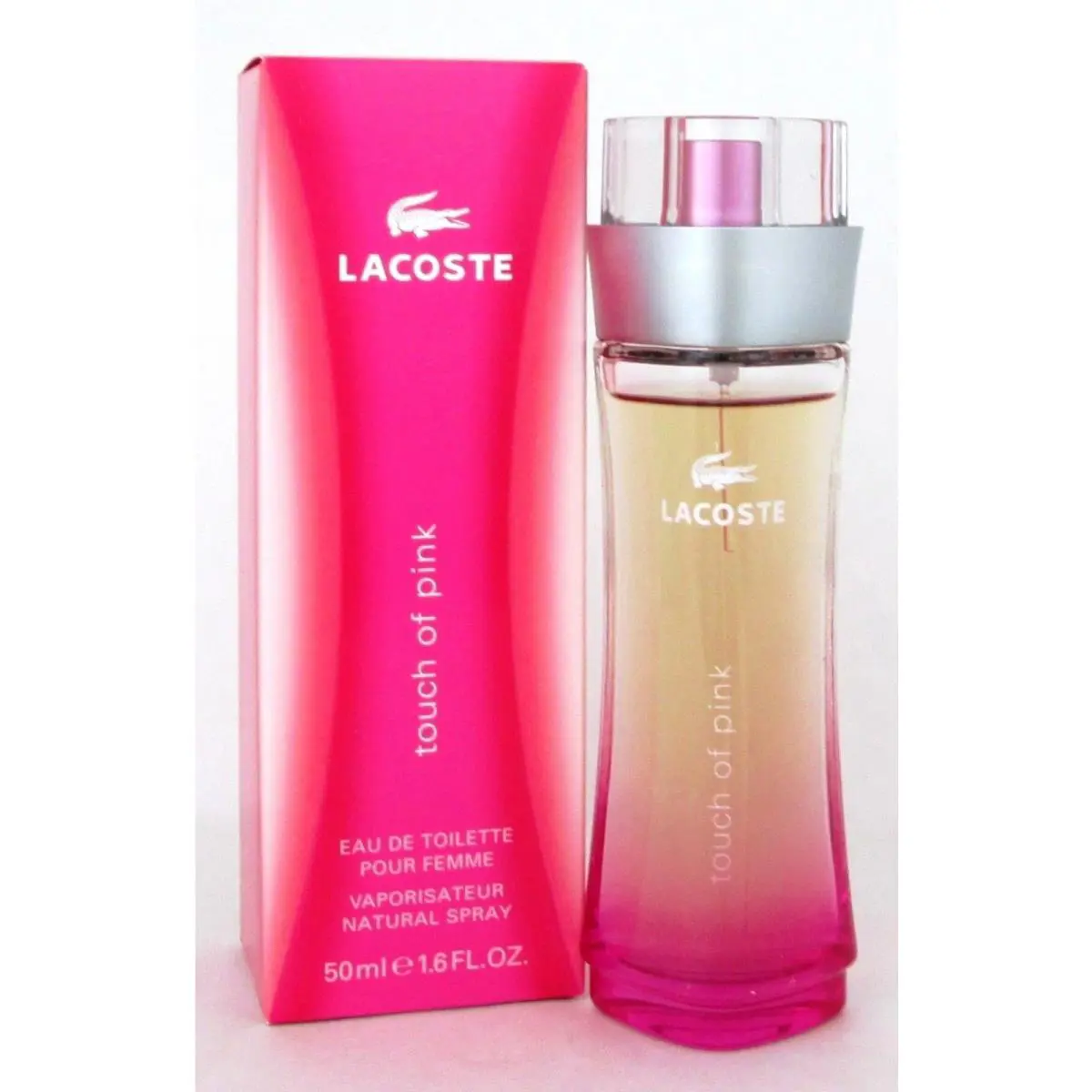 Touch of Pink by Lacoste Eau de Toilette Spray 1.6 Oz/ 50 ml
