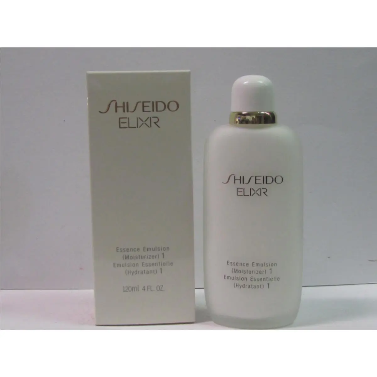 Shiseido Elixir Essence Emulsion Moisturizer 1 4 oz 120 ml