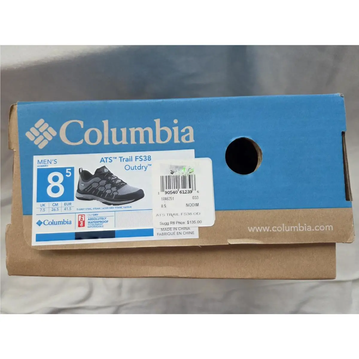 Columbia shoes - ATS Trail FS38 - ATS Trail - Gray (UPC: 190540612396) 6