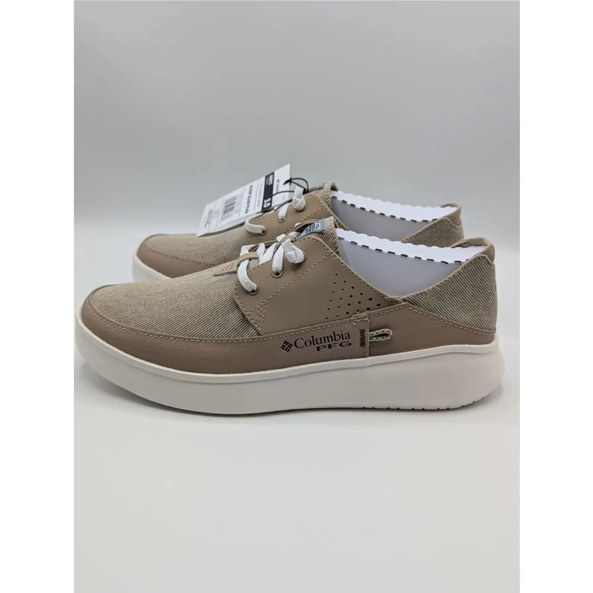 Columbia shoes - BOATSIDE RELAXED PFG - BOATSIDE RELAXED PFG - BI8031-271 - FOSSIL/CYPRESS 2