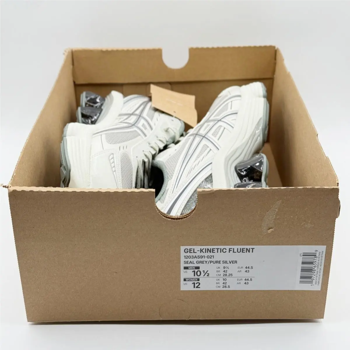 Asics shoes - GEL-KINETIC FLUENT - FLUENT - 5999 - Gray (UPC: 197298659789) 0