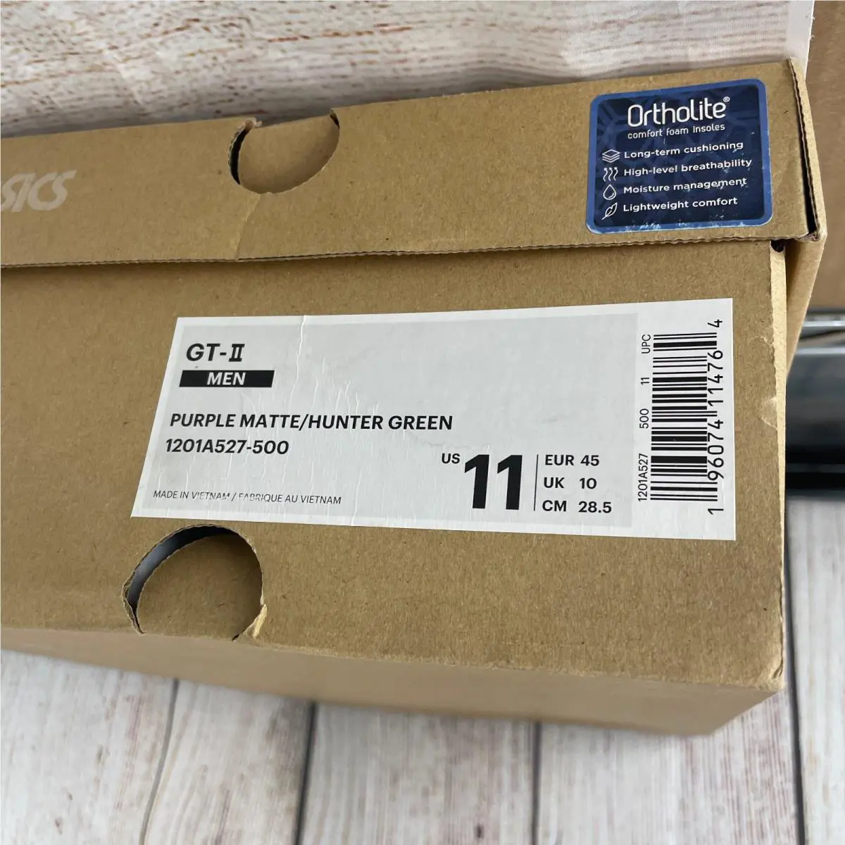 Asics shoes - ASICS GT-II - Green (UPC: 196074114764) 9