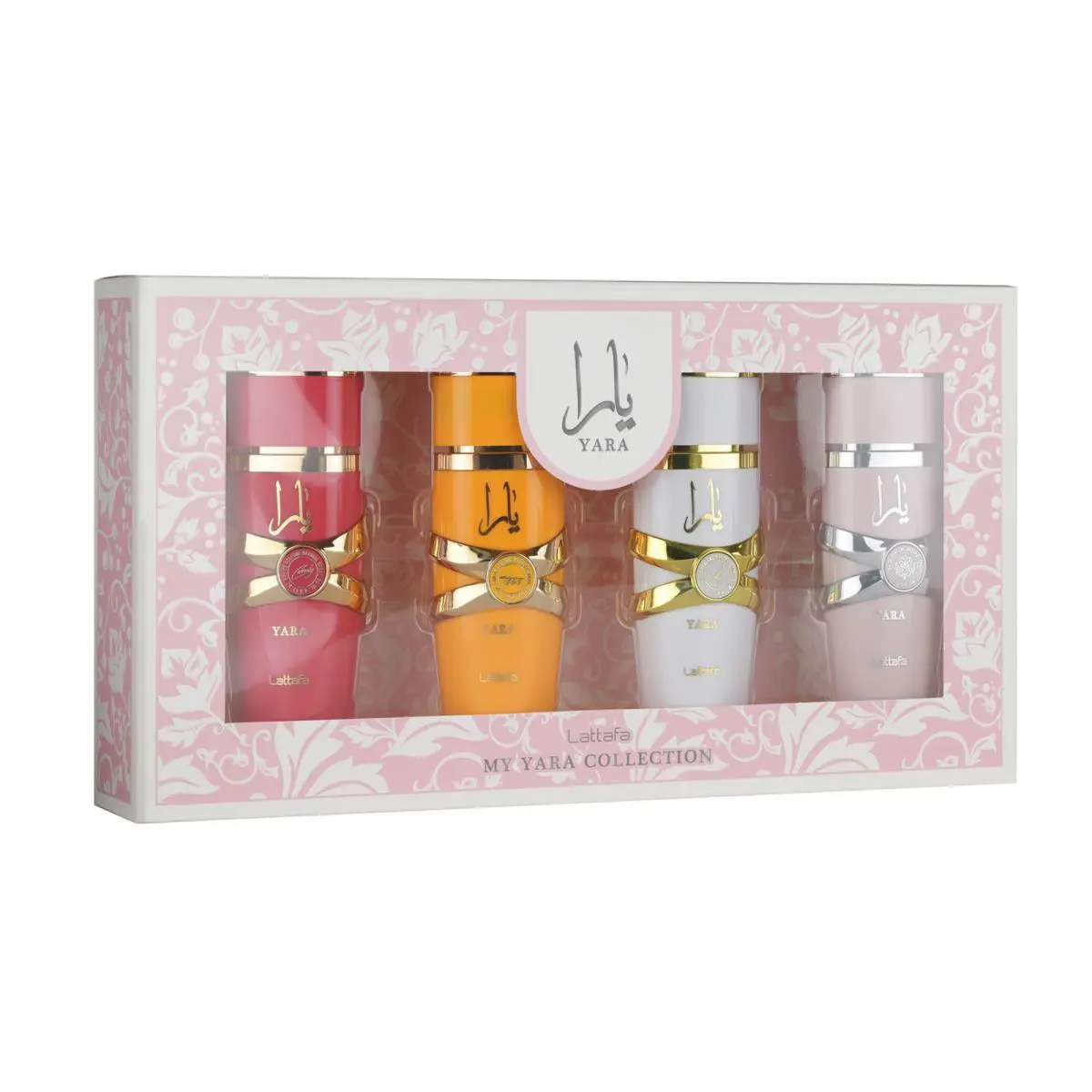 Lattafa My Yara Collection – 4 × 25 ml Eau de Parfum Gift Set For Women Yara