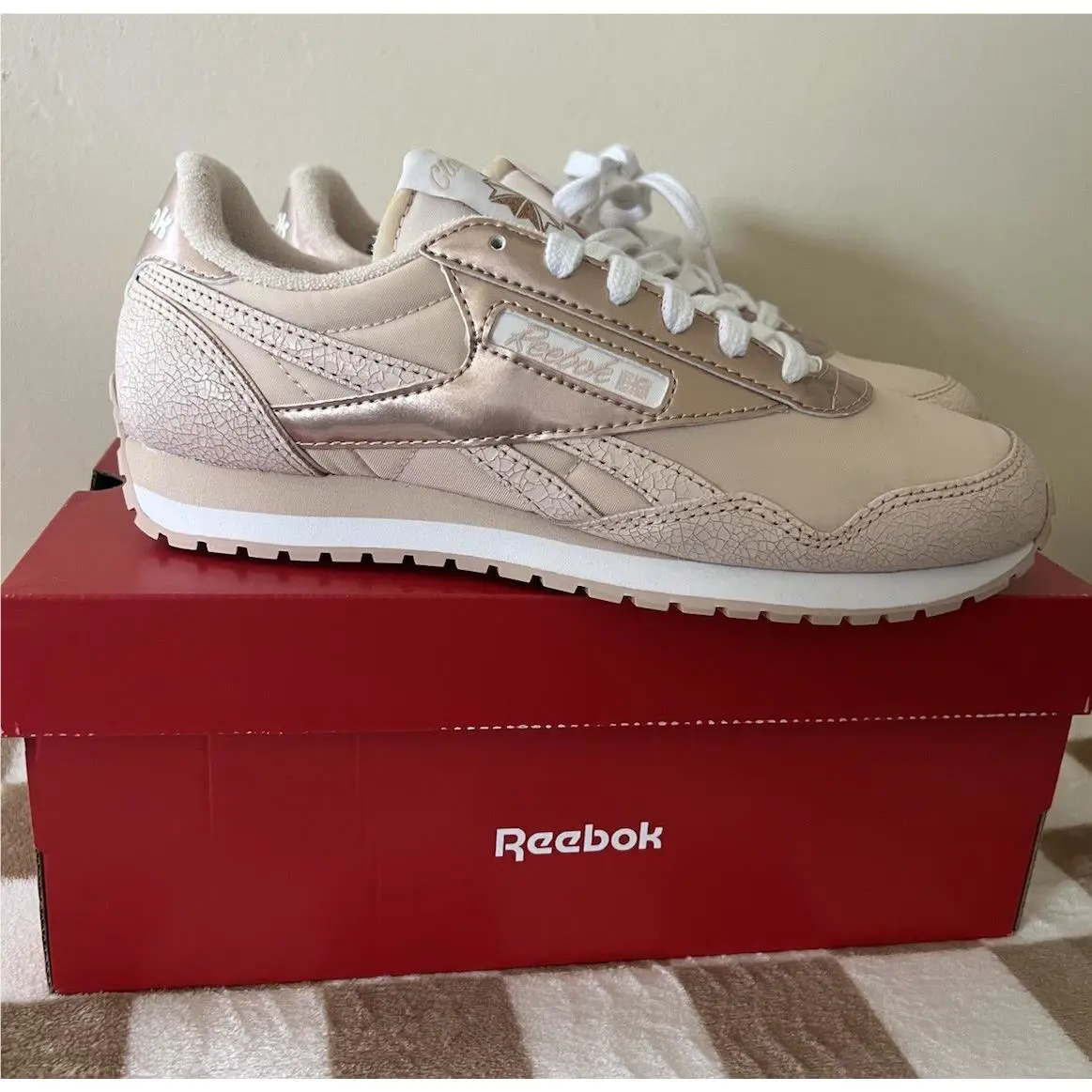 Reebok shoes - Reebok Classic AZ - Classic - 255607 670 - Rose Gold/White/Muted Clay 0