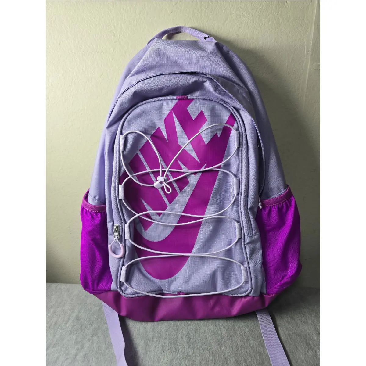 Nike Hayward Futura Backpack Bookbag w/ Laptop Sleeve School Work Gym Purple