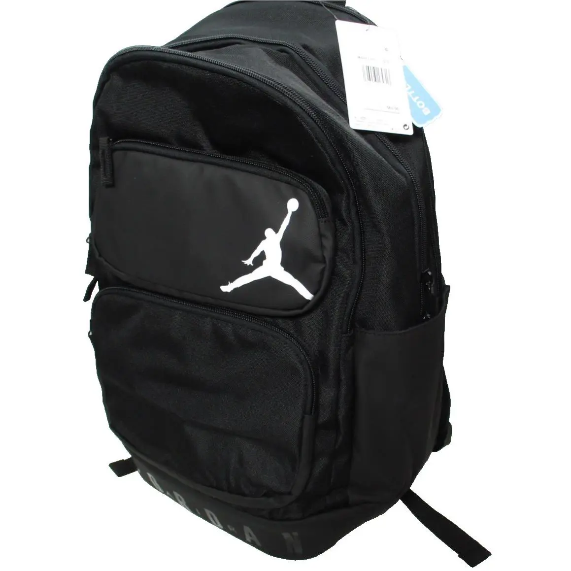 Nike Jordan Backpack Bag School Adult One Size 20 Black