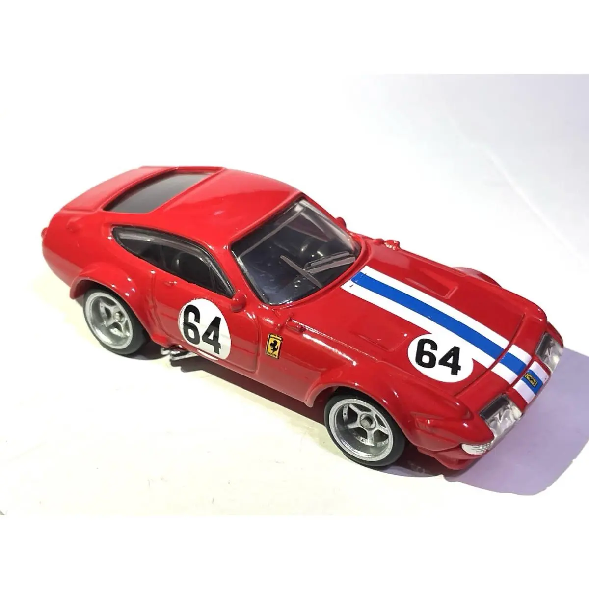 Hot Wheels Ferrari 365 Competizione Custom Made with Real Rider Wheels