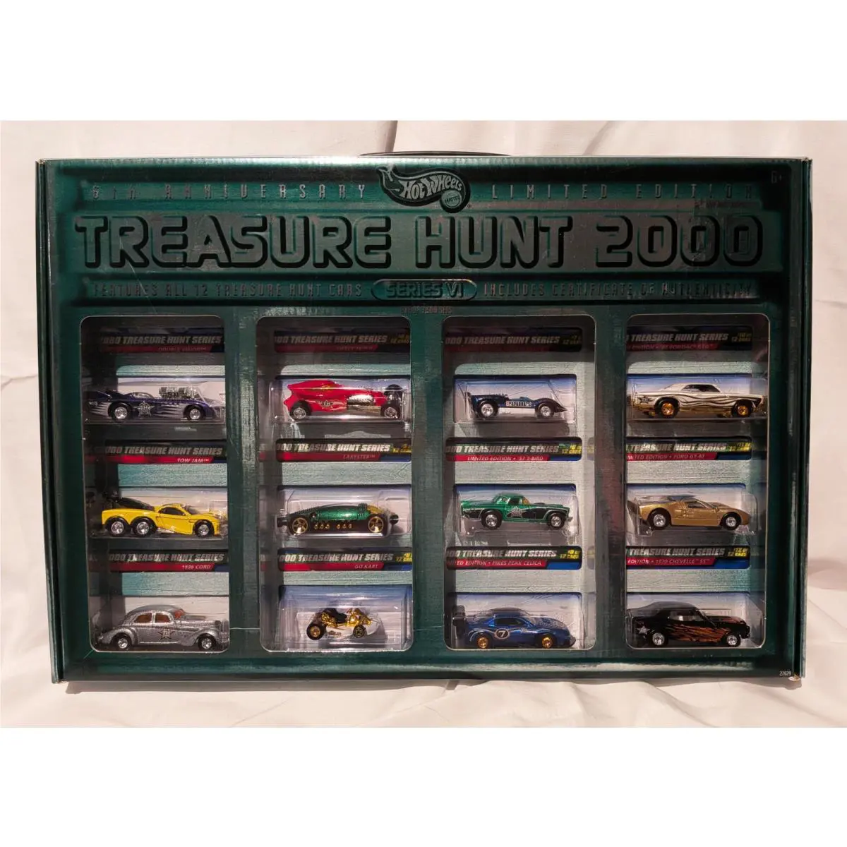 Hot Wheels J.c. Penney 2000 Treasure Hunt 12 Cars Limited Edition 1/3500