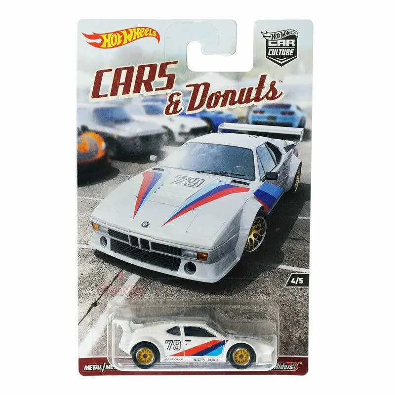 Hot Wheels Car Culture Cars Donuts 4/5 Bmw M1 Procar