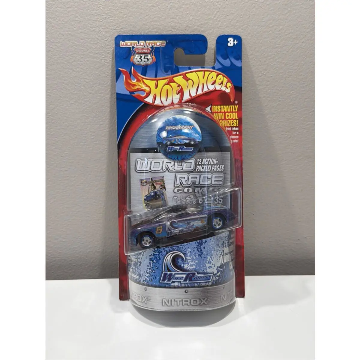 Hot Wheels World Race Highway 35 Chrysler Thunderbolt Wave Rippers 6/35 - 5 B4