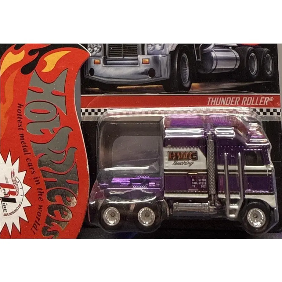 Hot Wheels 2021 Rlc Special Editions Thunder Roller Purple Combined Shipping