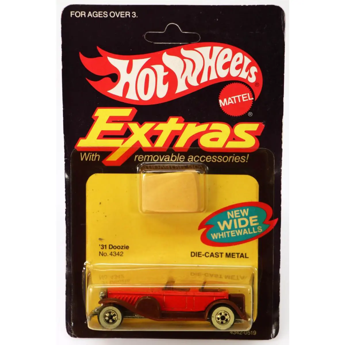 Hot Wheels Vintage `31 Doozie with Extras Series - 4342 Nrfp 1981 Red WW 1:64