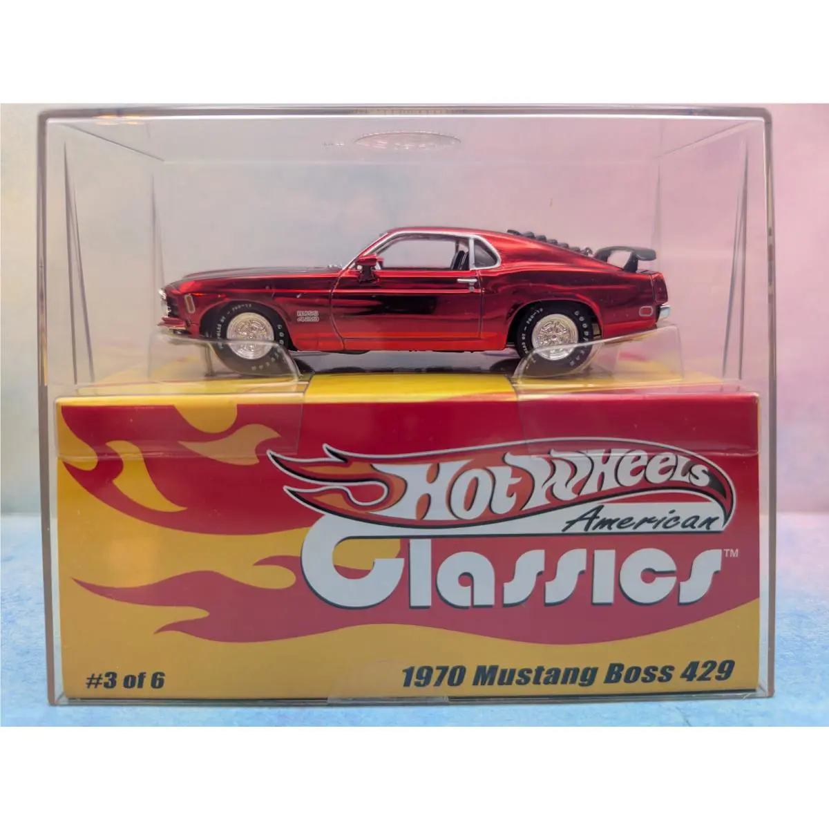 2003 Hot Wheels American Classics 1970 Mustang Boss 429 3∞red∞∞ 4325/5000∞1/43