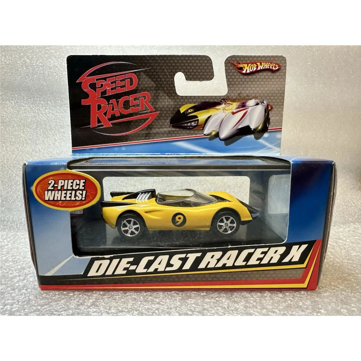 2007 Speed Racer Die-cast Racer X Hot Wheels 2 Piece Wheels