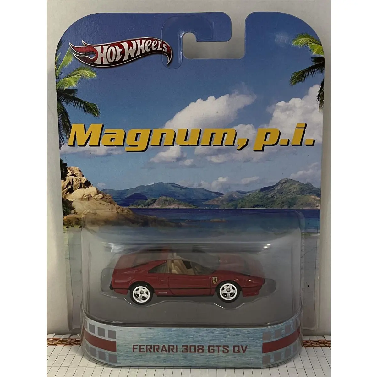 Mattel Hot Wheels Magnum P.i. Ferrari 308 Gts QV 1:64 Mint-vhtf