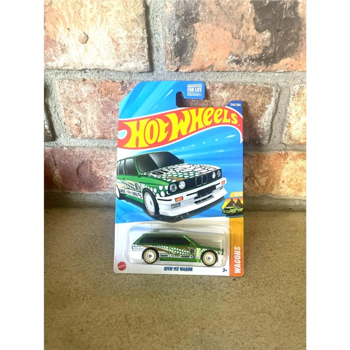 2025 Bmw M3 Wagon Super Treasure Hunt 245/250 Hot Wheels F.s. Wagon Series