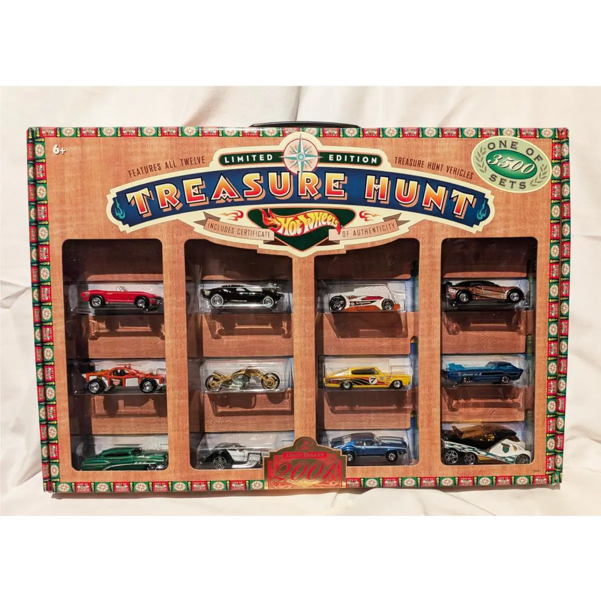 Hot Wheels J.c. Penney 2001 Treasure Hunt 12 Cars Limited Edition 1/3500