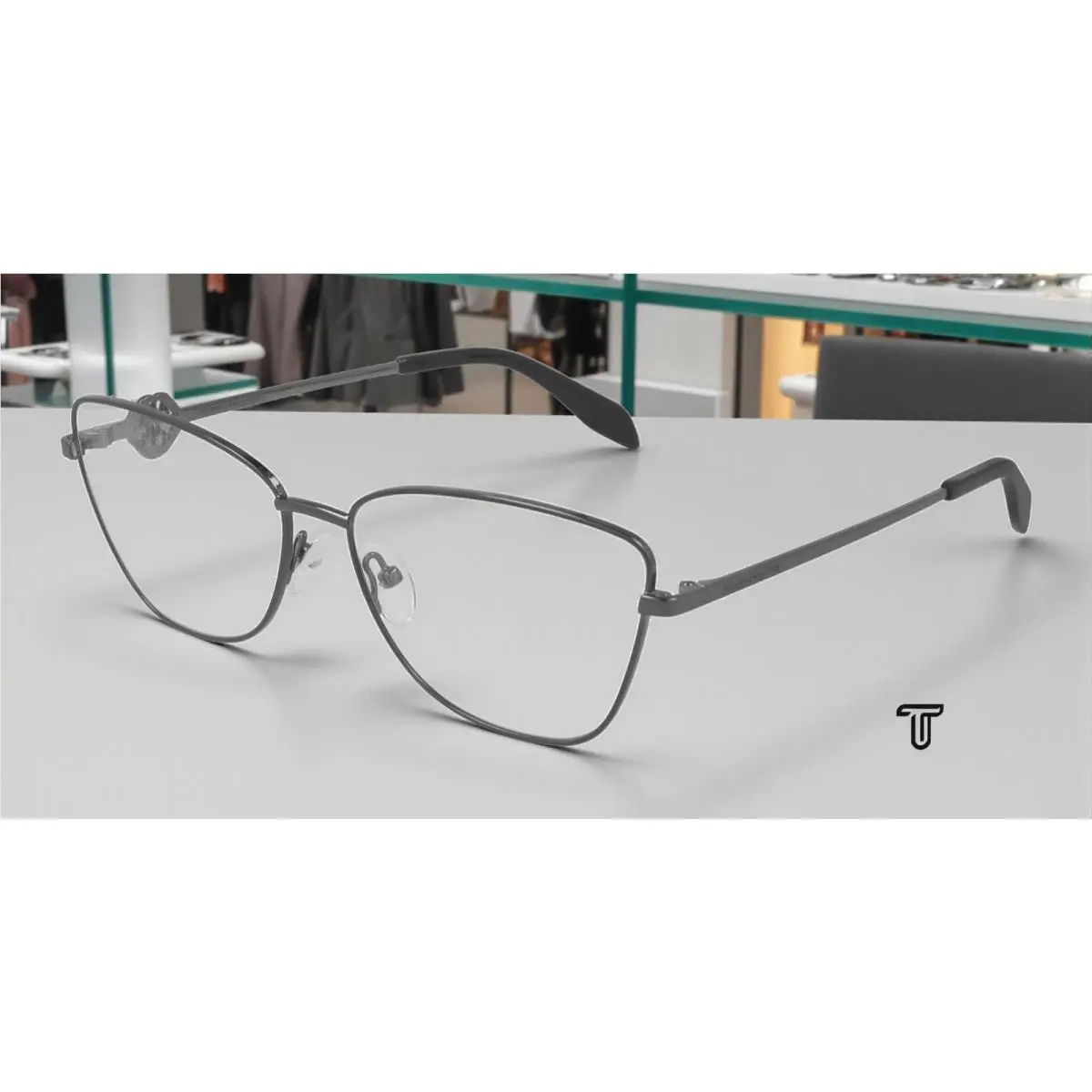 Alexander Mcqueen AM0290O 001 Cat Eye Ruth Black Demo Lens 58 Women`s Eyeglasses